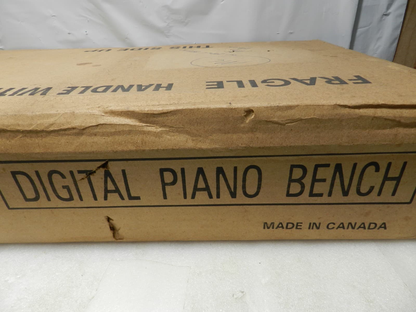 Roland Piano Bench with Storage -Dark Brown Seat New (M33J) - Thumbnail 5