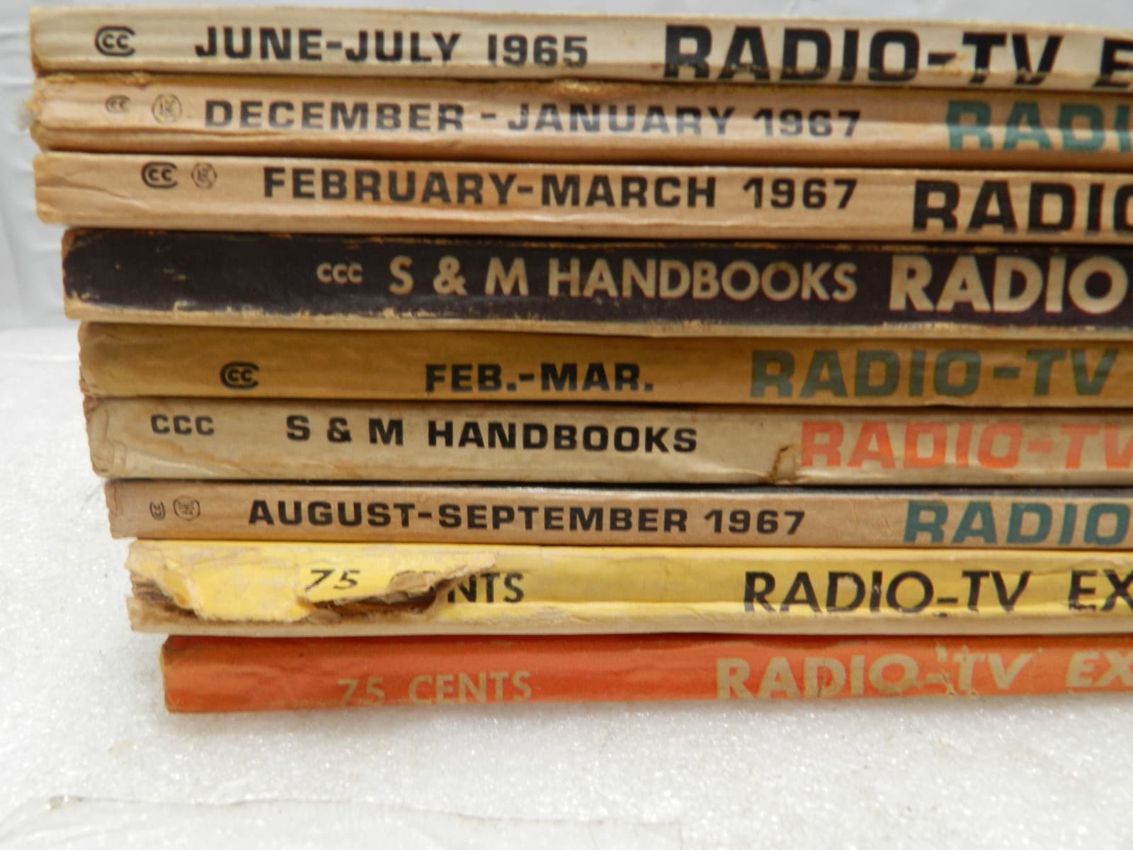 10 Vintage Radio-TV Experimenter Magazines 1950s 1960s Science & Mechanics M34J - Thumbnail 9