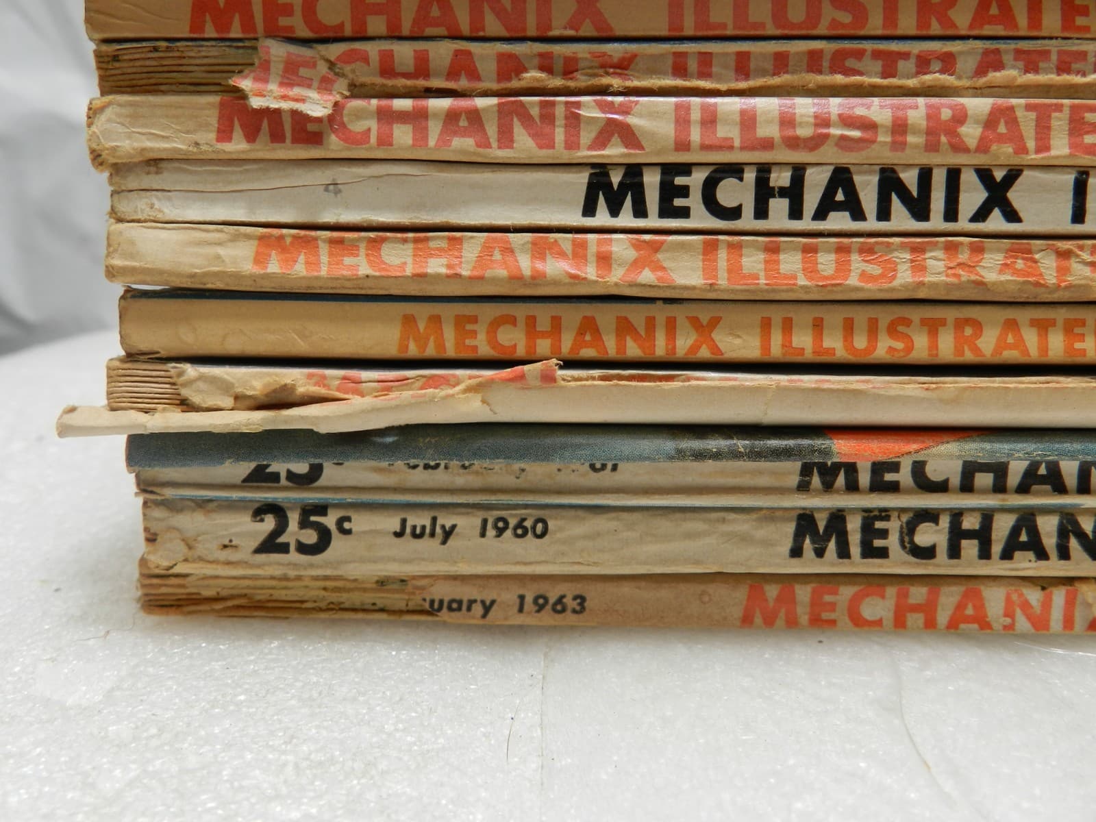 14 Vintage Mechanix Illustrated Magazine 1950's 1960's 1970's Fawcett (M36J) - Thumbnail 8