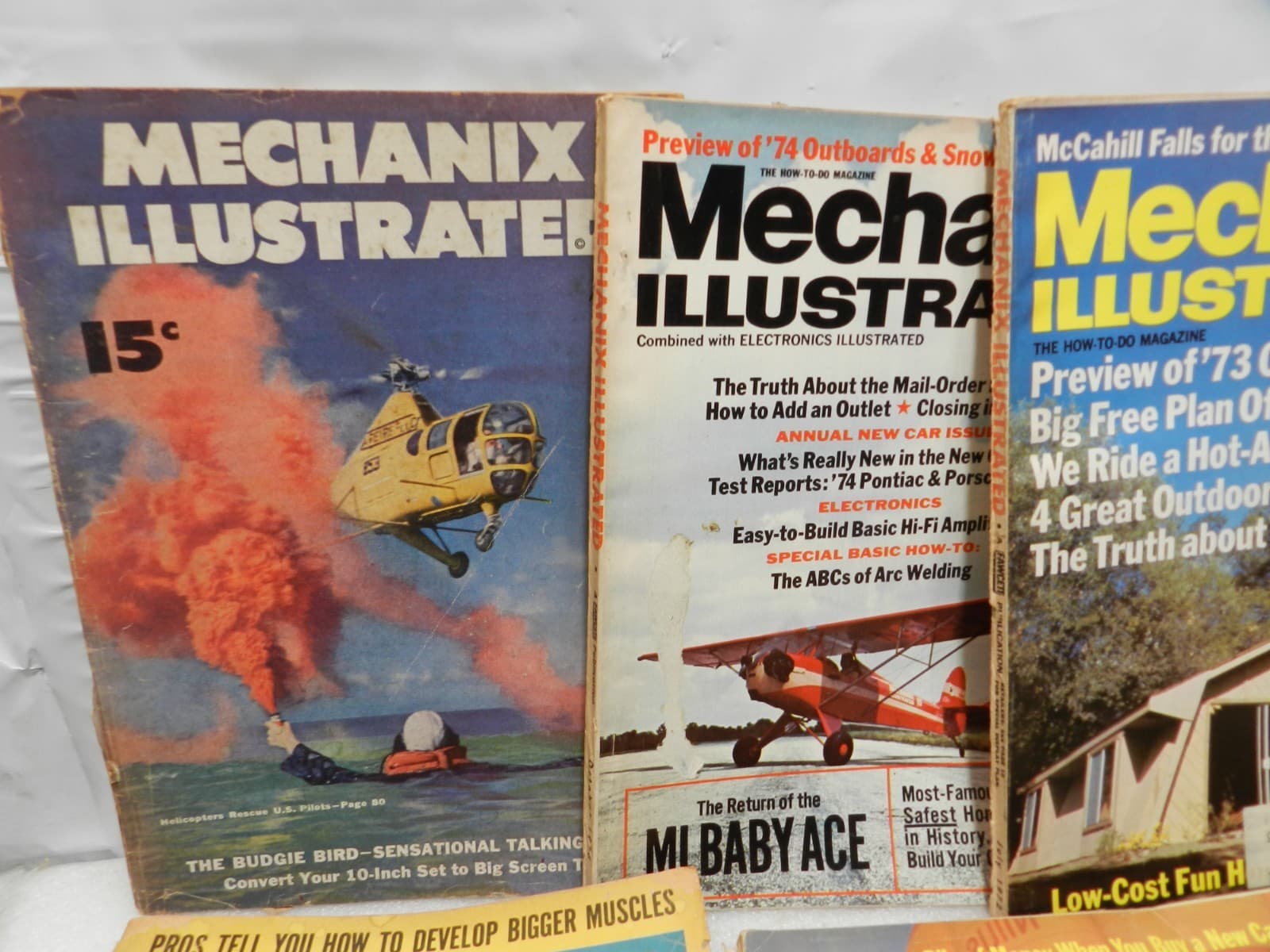 14 Vintage Mechanix Illustrated Magazine 1950's 1960's 1970's Fawcett (M36J) - Thumbnail 2