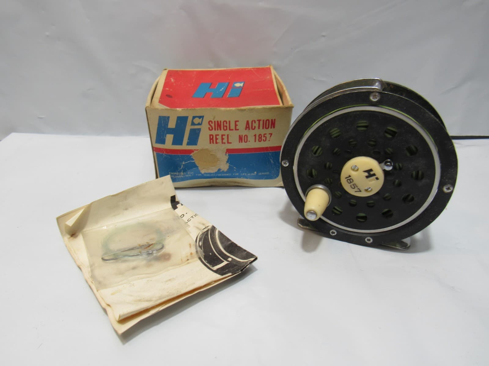 Horrocks-Ibbotson HI Single Action 1857 Fly Reel-Japan Fly Reel Unused (T45JJ)