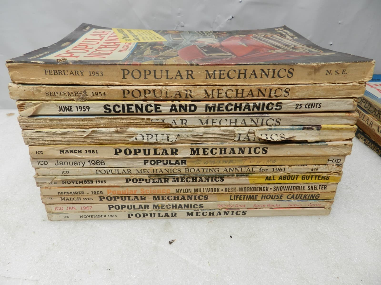 41 Popular Mechanics Magazine Lot (1930s–1970s) – Vintage Tech (M37J) - Thumbnail 7