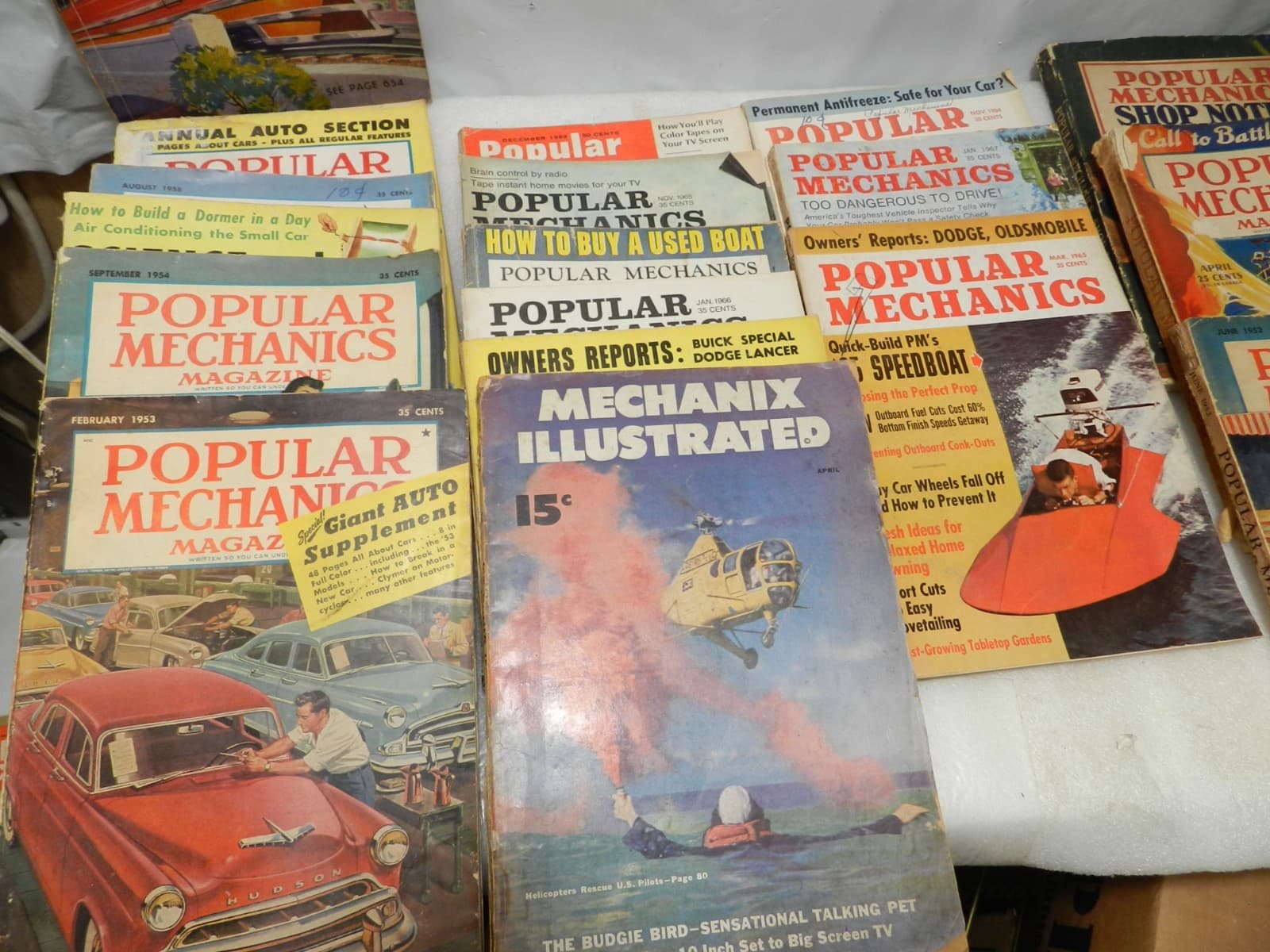 41 Popular Mechanics Magazine Lot (1930s–1970s) – Vintage Tech (M37J) - Thumbnail 2