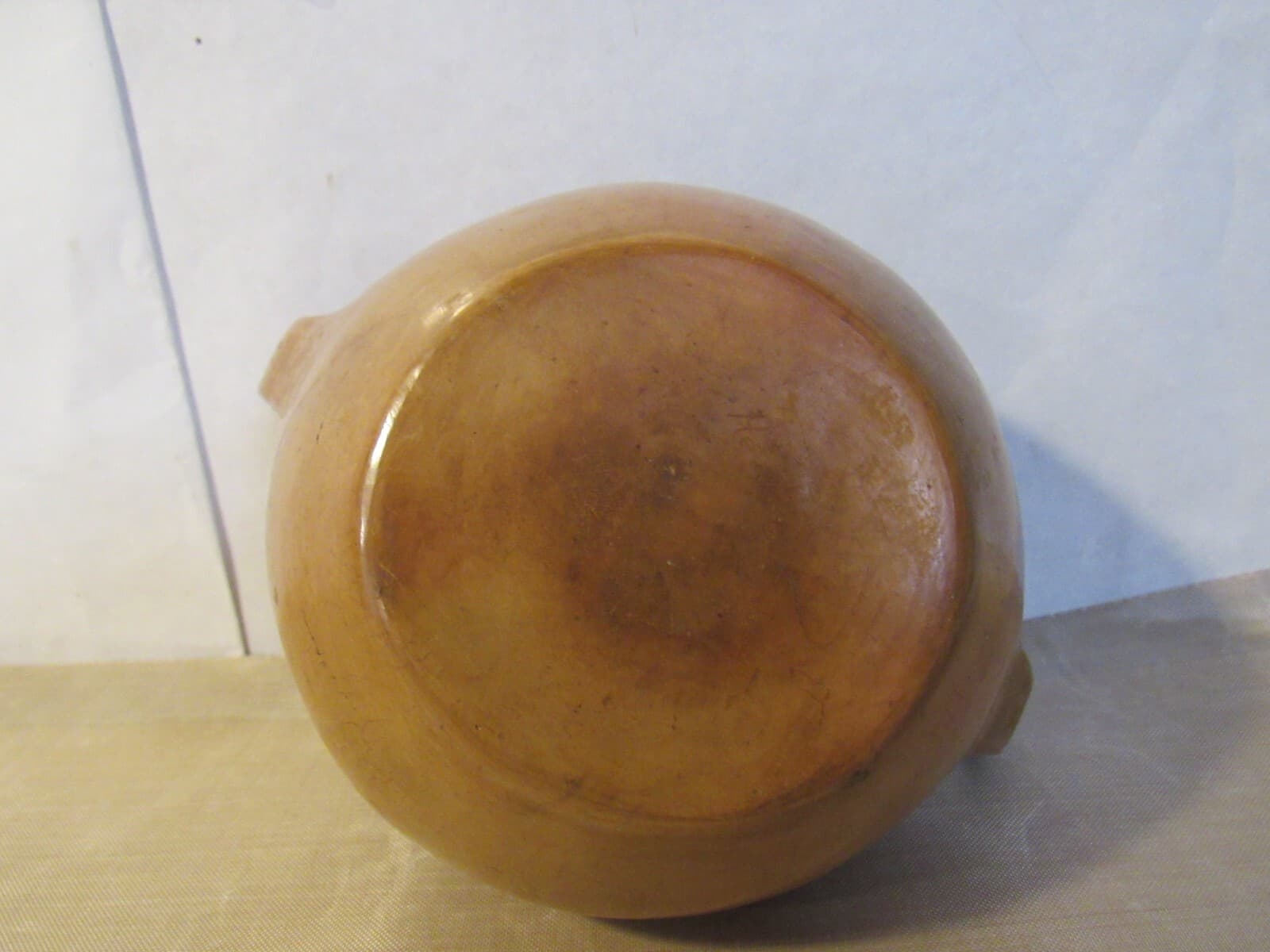Vintage Hopi Pueblo Polychrome Two Handle Small Bowl Pot w44S - Thumbnail 6