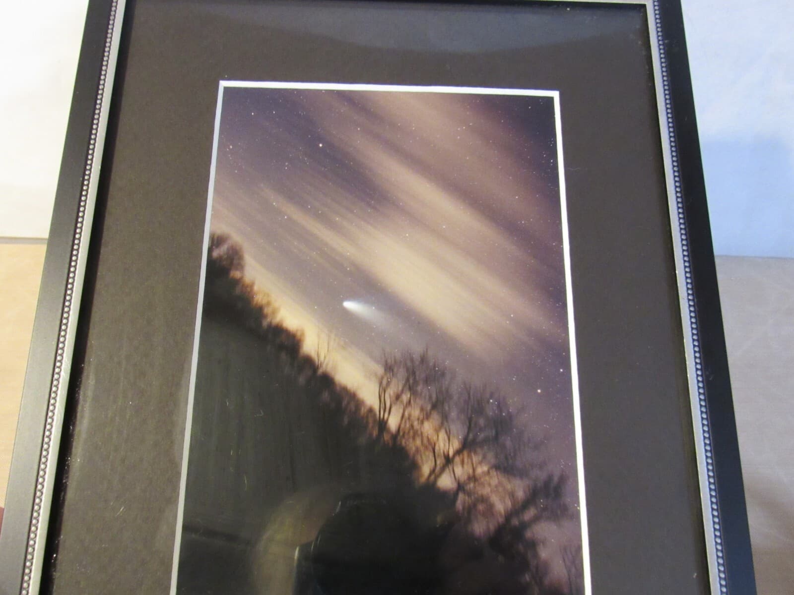 HALE BOPP COMET 1997 Scott Johnson #154 Framed 10.25"x8.25" W48K - Thumbnail 7