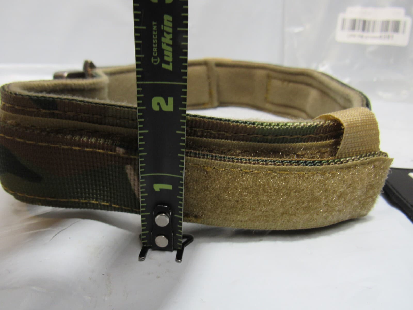 Tactical XL Dog Collar Leash Heavy Duty K9 Training Kit Patches Airtag P53 - Thumbnail 9