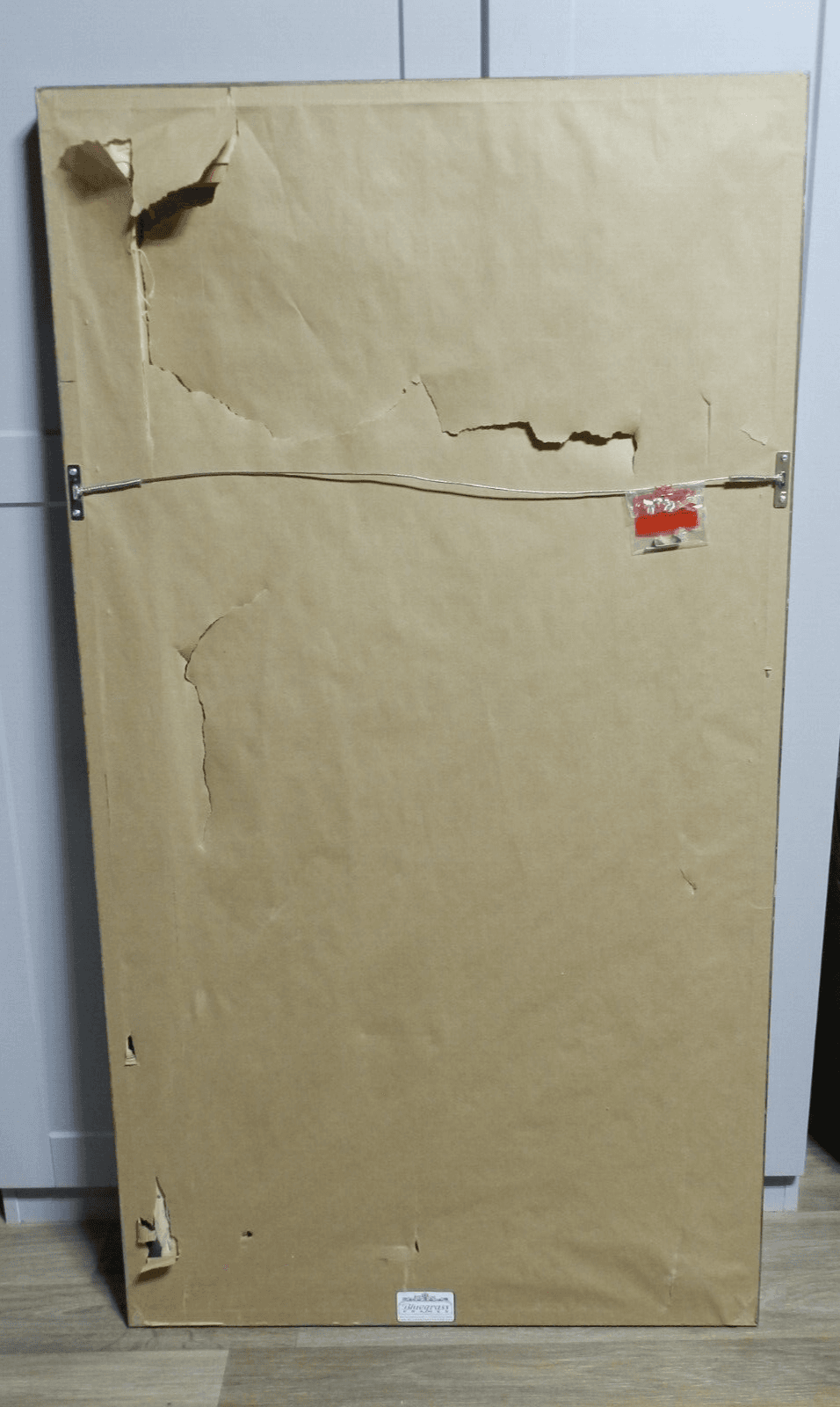 Rare Original 1975 Signed Michael Whipple Eroticia Painting 47.5" x 25.5" K - Thumbnail 11