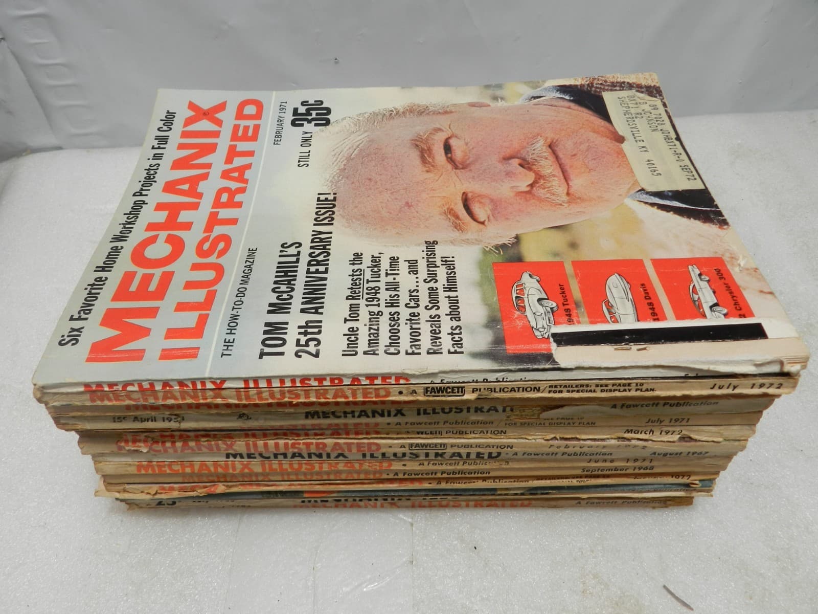 14 Vintage Mechanix Illustrated Magazine 1950's 1960's 1970's Fawcett (M36J) - Thumbnail 10
