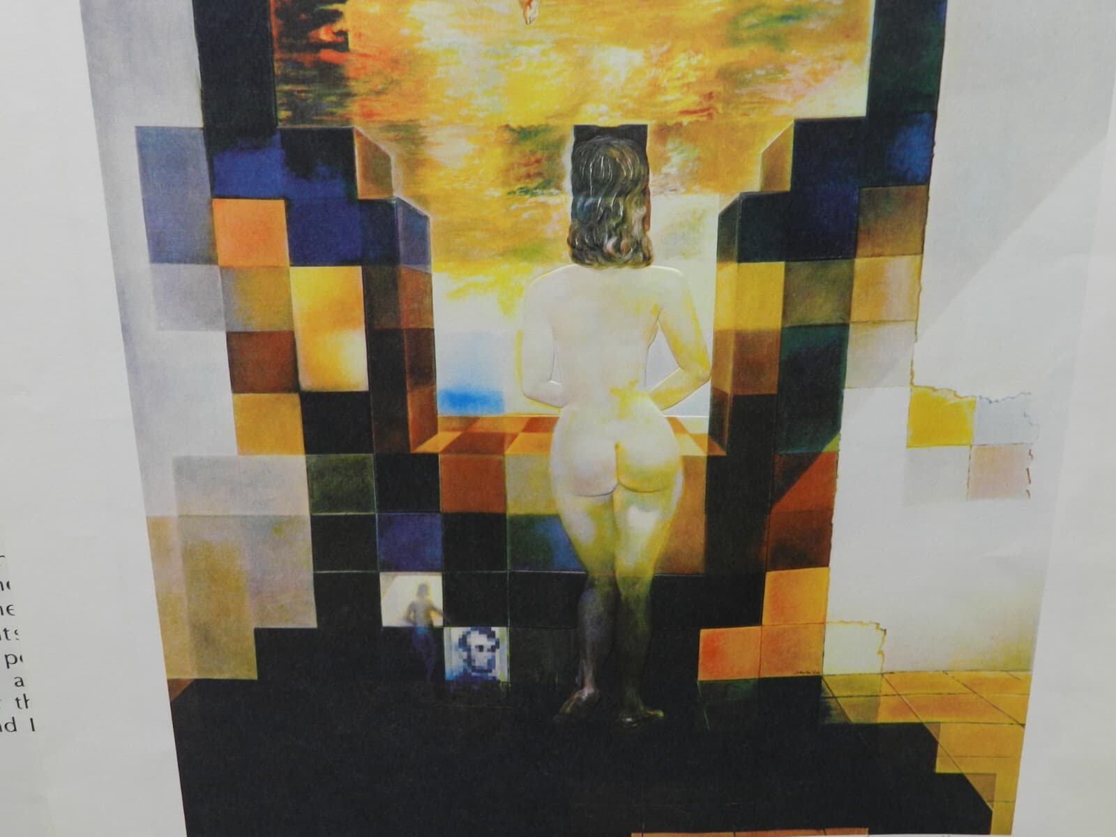 After Salvador Dali Gala Nude/ Lincoln Artist Proof H/C Pencil Numbered Print K - Thumbnail 3