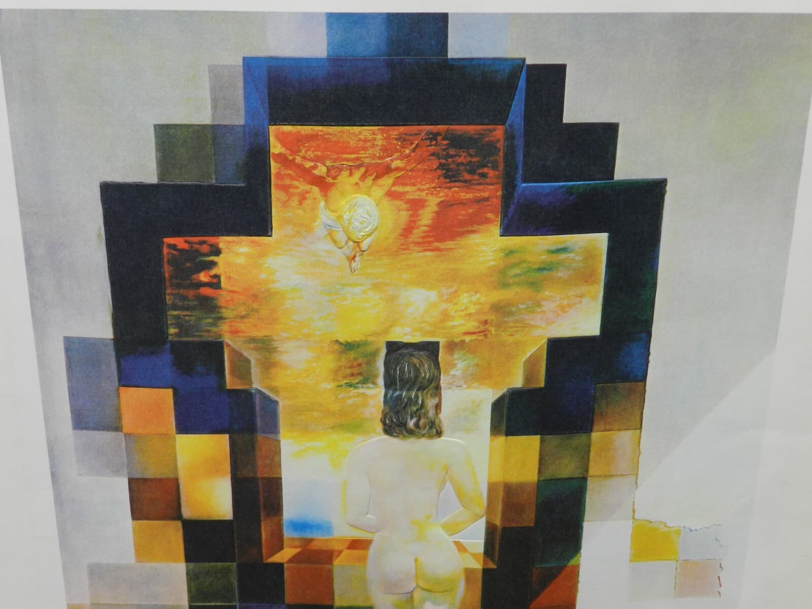 After Salvador Dali Gala Nude/ Lincoln Artist Proof H/C Pencil Numbered Print K - Thumbnail 2