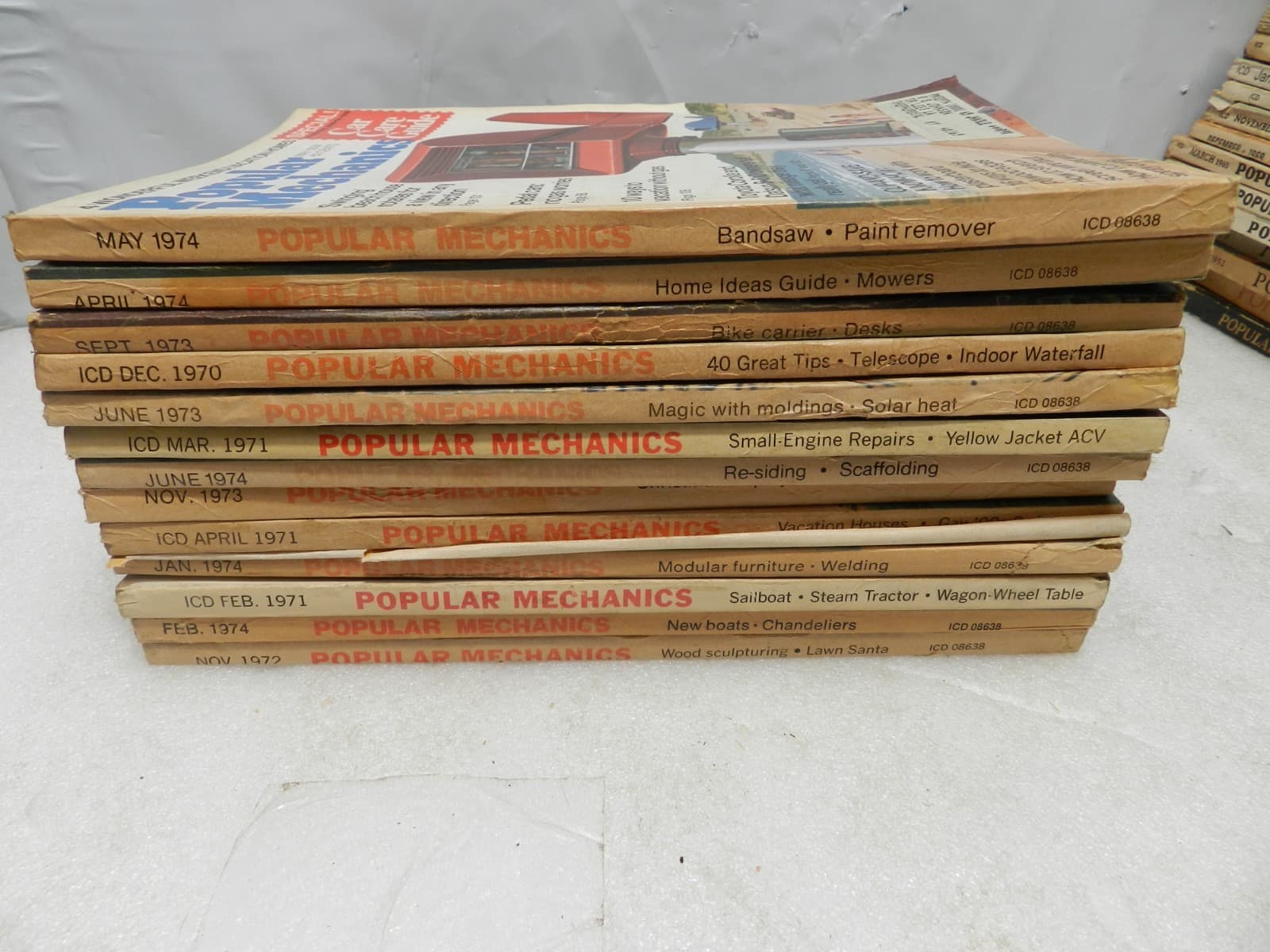 41 Popular Mechanics Magazine Lot (1930s–1970s) – Vintage Tech (M37J) - Thumbnail 8