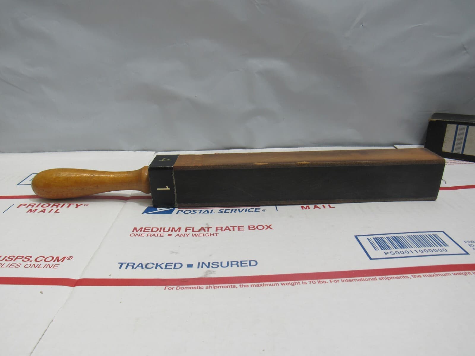 Vintage Barber Extra Feiner Streichriemen / Diane Straight Razor/ Pirouette K99K - Thumbnail 11