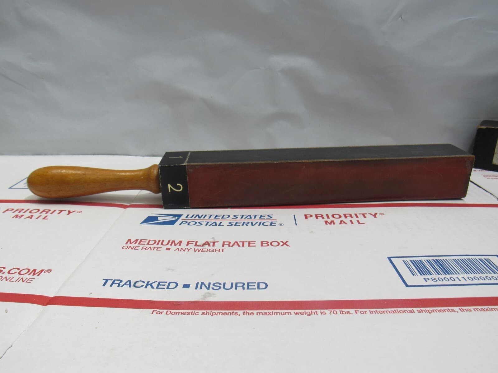 Vintage Barber Extra Feiner Streichriemen / Diane Straight Razor/ Pirouette K99K - Thumbnail 12