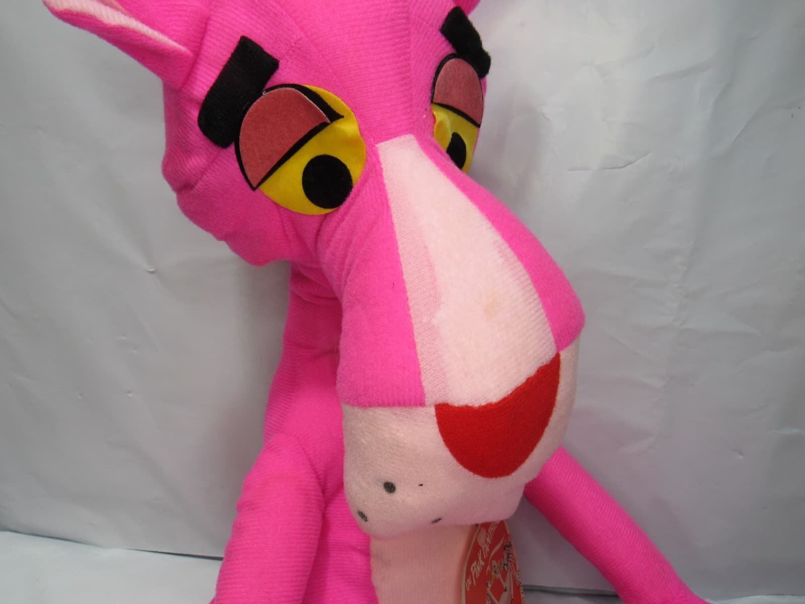 Pink Panther Plush Stuffed 1964 MIRISCH-GEOFFREY Mighty Star 21" W/ Tags T49JJ - Thumbnail 6