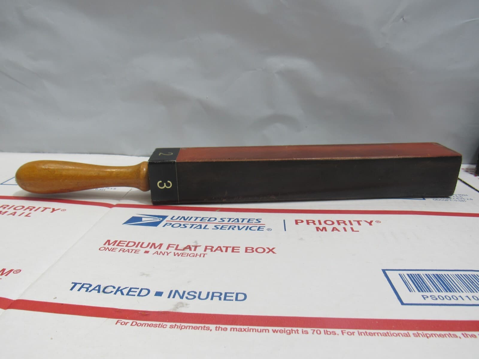 Vintage Barber Extra Feiner Streichriemen / Diane Straight Razor/ Pirouette K99K - Thumbnail 13