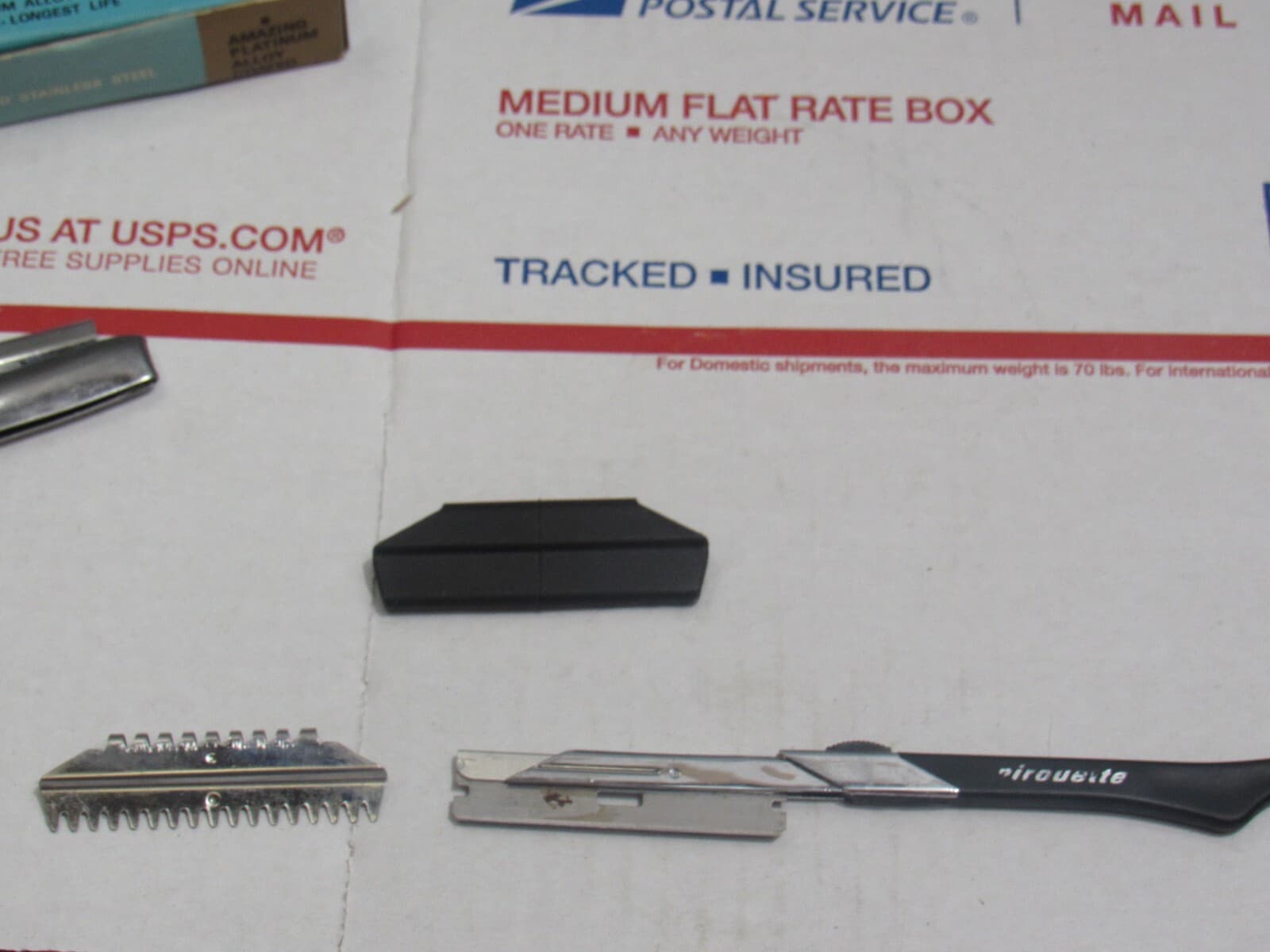 Vintage Barber Extra Feiner Streichriemen / Diane Straight Razor/ Pirouette K99K - Thumbnail 6