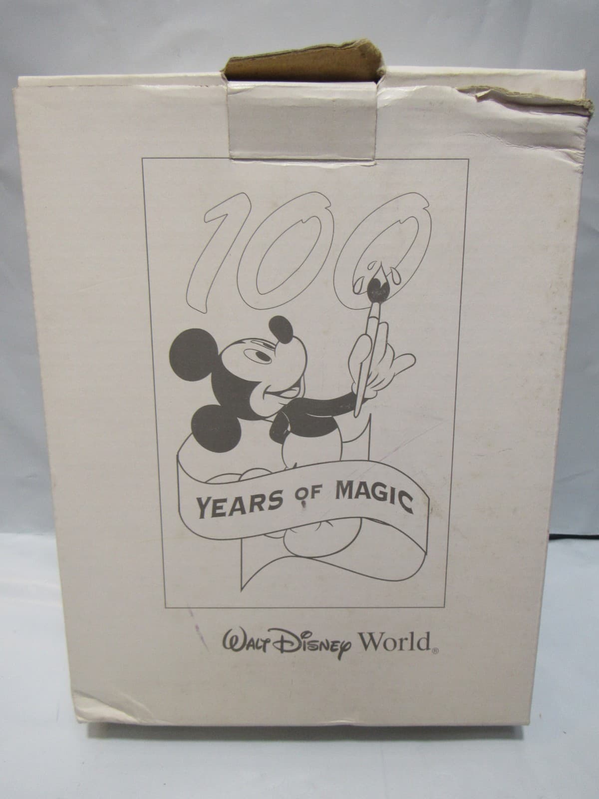 Disney Pewter Picture Frame 100 Years of Magic Mickey Case w/Pin 4x6 (T50JJ) - Thumbnail 7