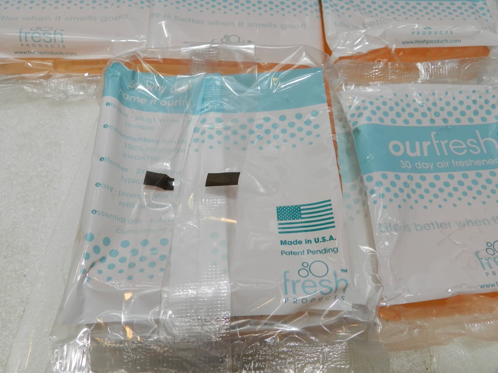 ourfreshE Air Freshener REFILLS - SUMMER SUNSHINE - 6 Refills (M41K) - Thumbnail 4