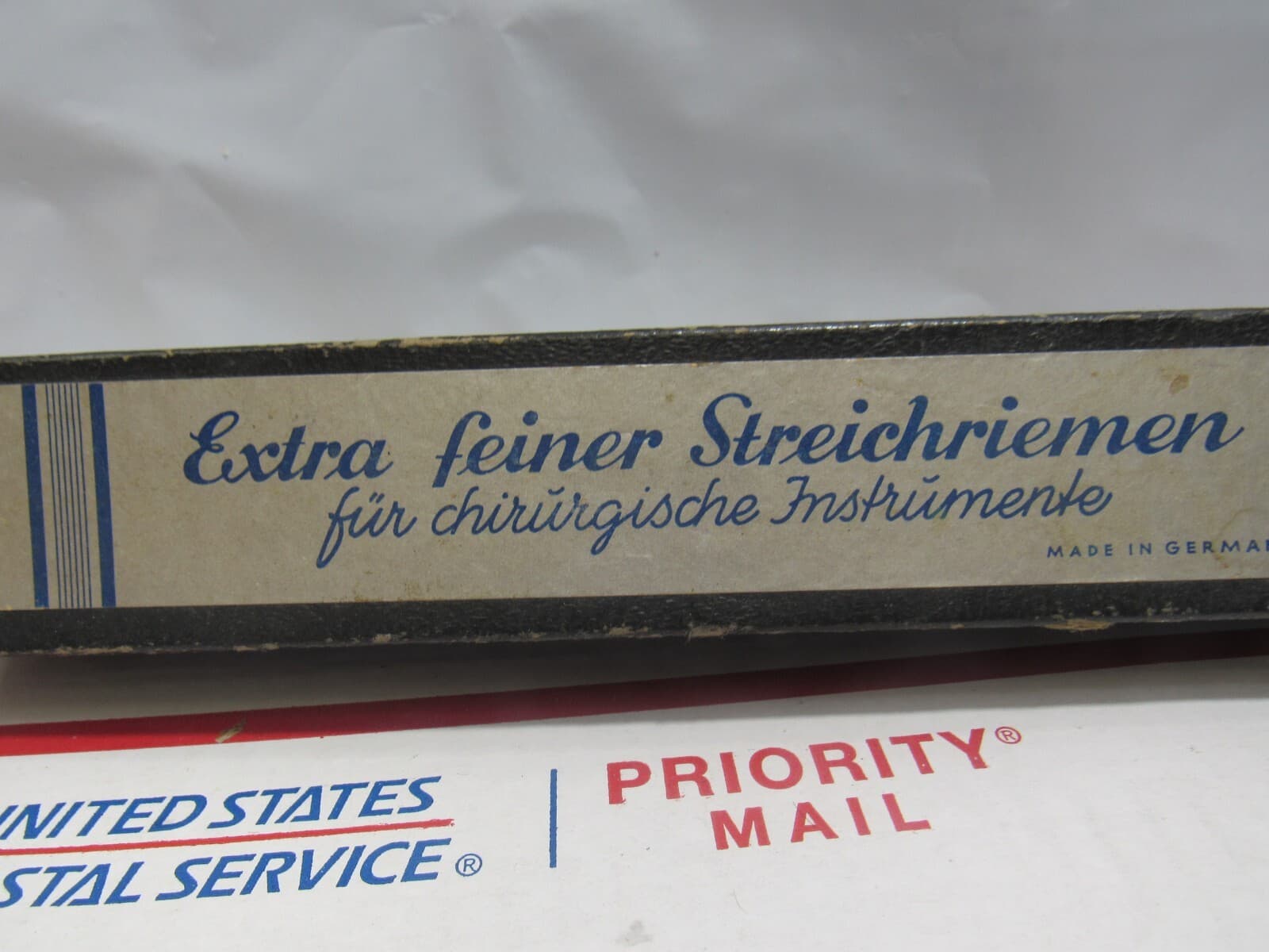 Vintage Barber Extra Feiner Streichriemen / Diane Straight Razor/ Pirouette K99K - Thumbnail 10