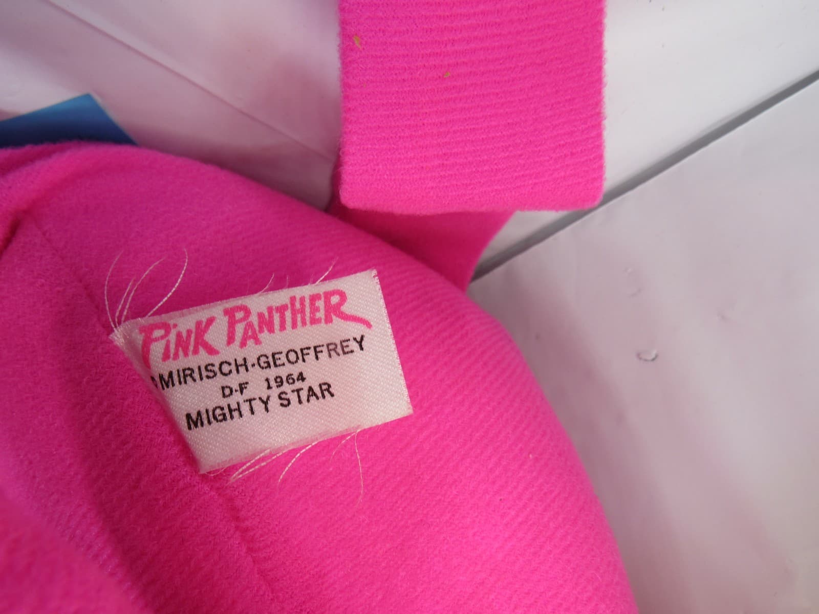 Pink Panther Plush Stuffed 1964 MIRISCH-GEOFFREY Mighty Star 21" W/ Tags T49JJ - Thumbnail 5