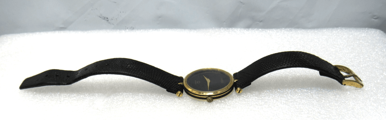 Vintage Mens GUCCI 2000M Black Dial Enamel Swiss Quartz Wristwatch (I92J) - Thumbnail 6