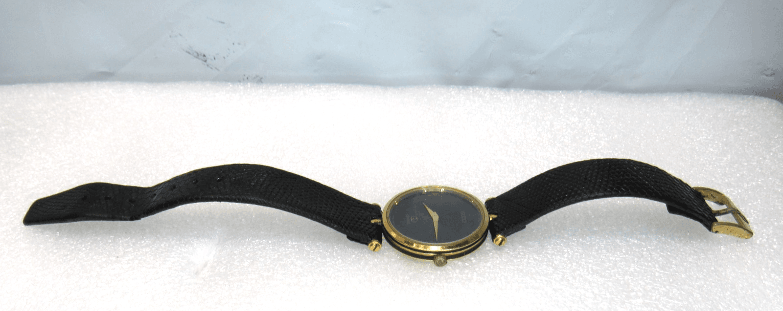 Vintage Mens GUCCI 2000M Black Dial Enamel Swiss Quartz Wristwatch (I92J) - Thumbnail 7