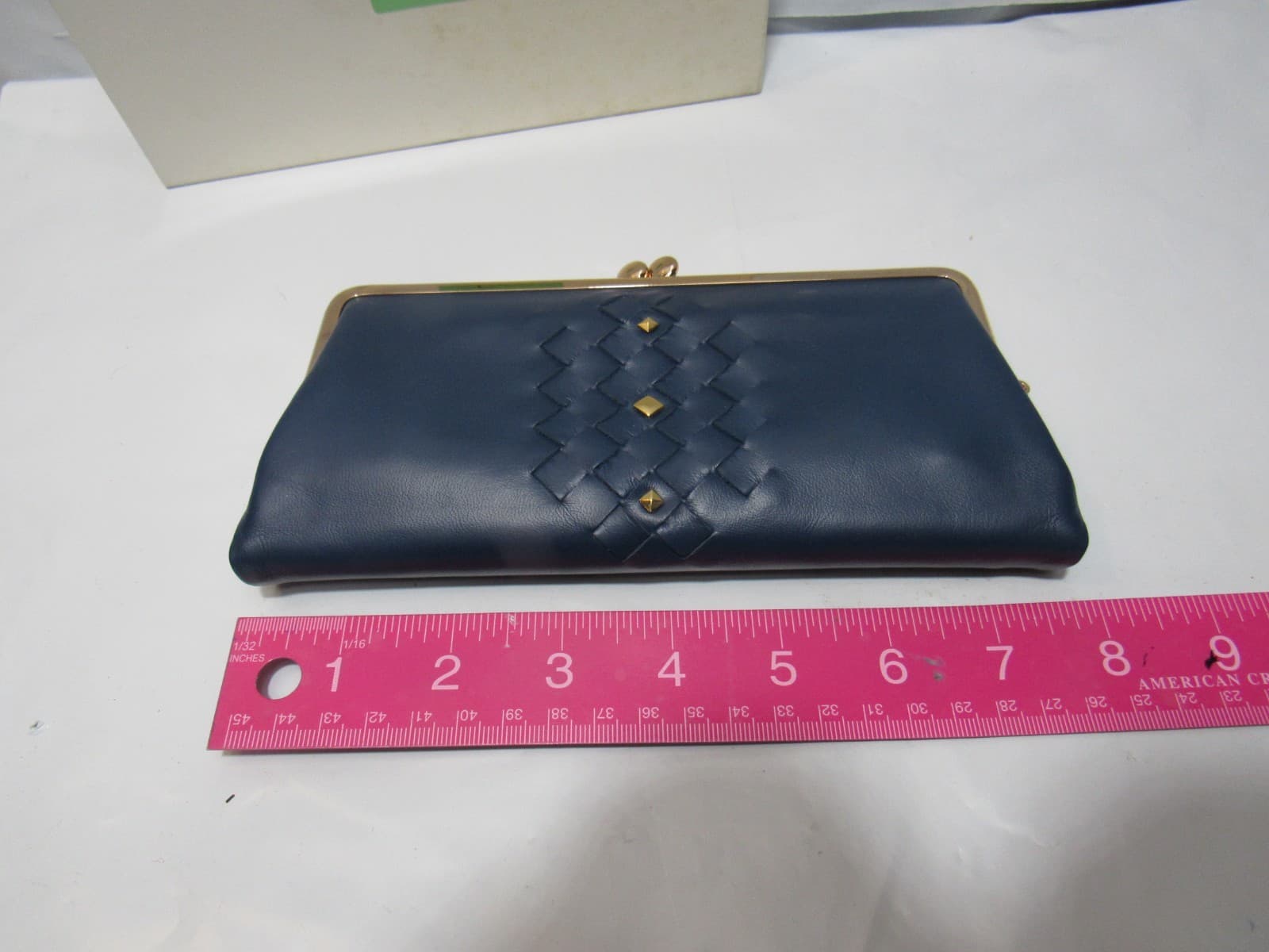 New S. Coeur Morpho Womens Navy Blue Clutch Wallet (T54JJ) - Thumbnail 7