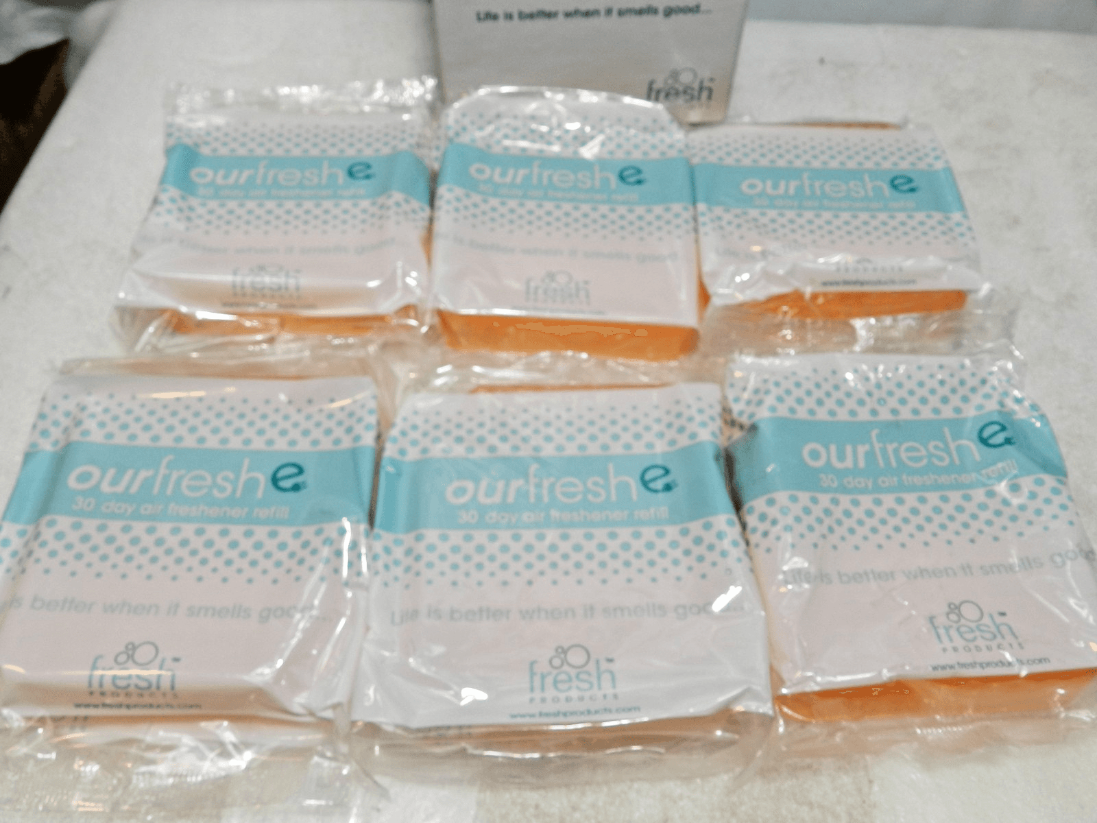 ourfreshE Air Freshener REFILLS - SUMMER SUNSHINE - 6 Refills (M41K) - Thumbnail 2
