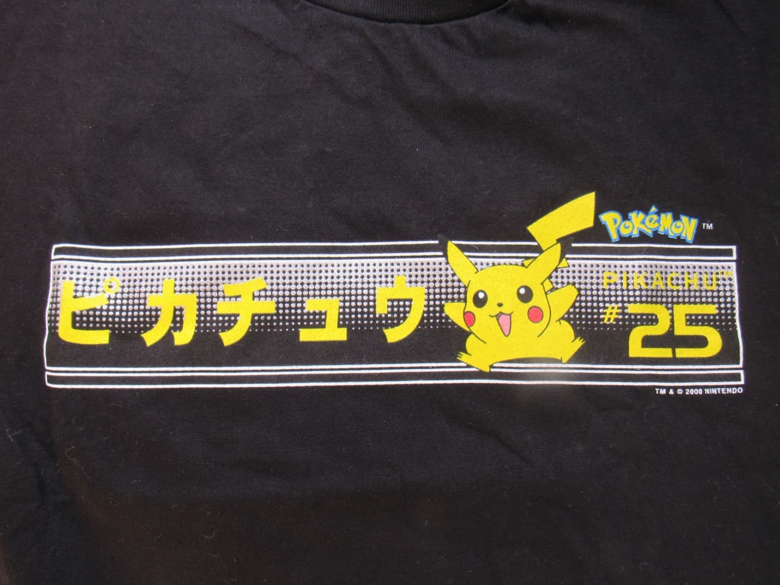 Vintage Rare Pokemon Pikachu Double Sided T Shirt Unworn SZ Large (Y2JJ) - Thumbnail 15