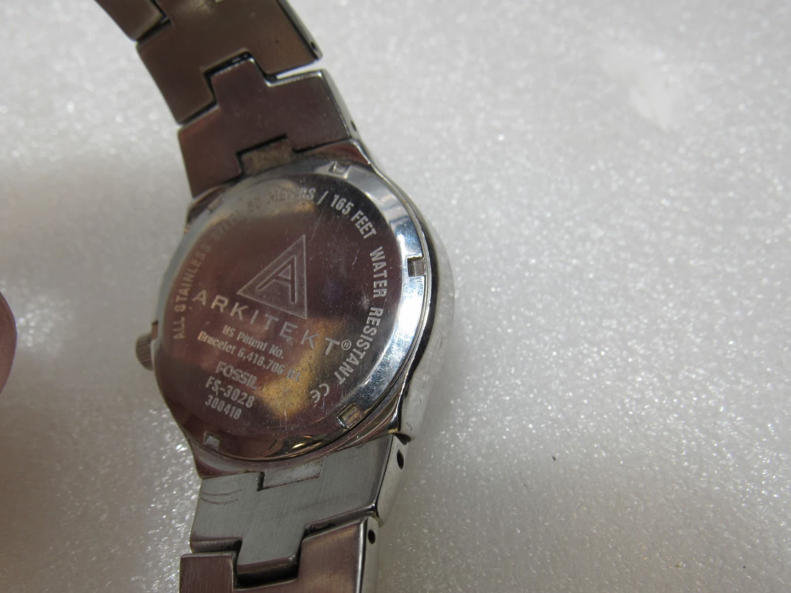 3 Vintage Mens Fossil / Seiko Wrist Watch Lot FS-3028 FS-2984 8620-5140 (i94j) - Thumbnail 14