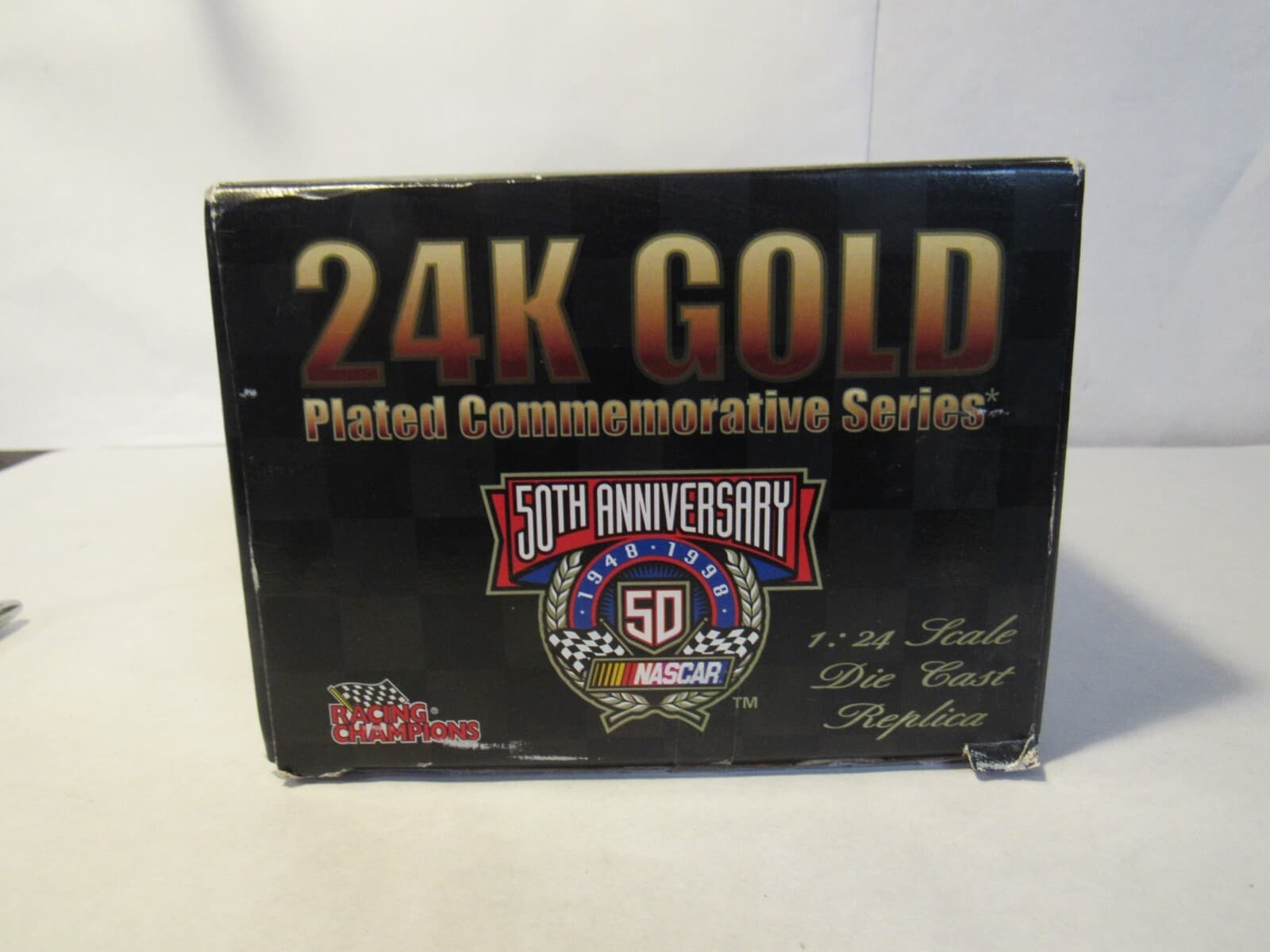 1998 #38 ELTON SAWYER BARBASOL RACING CHAMPIONS 1/24 24K Gold Series J53K - Thumbnail 4