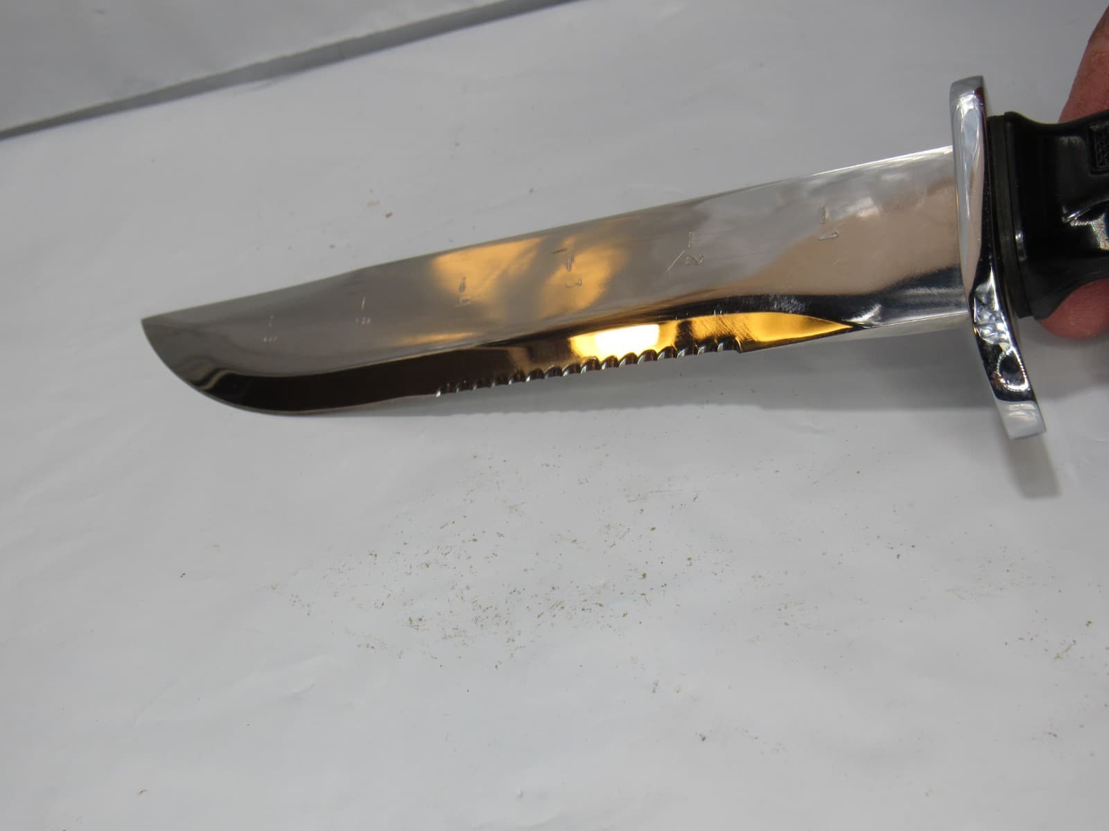 VOIT AMF Swimaster 2K20 Diving Knife 1970s Stainless Very Rare Near Mint (T57JJ - Thumbnail 9