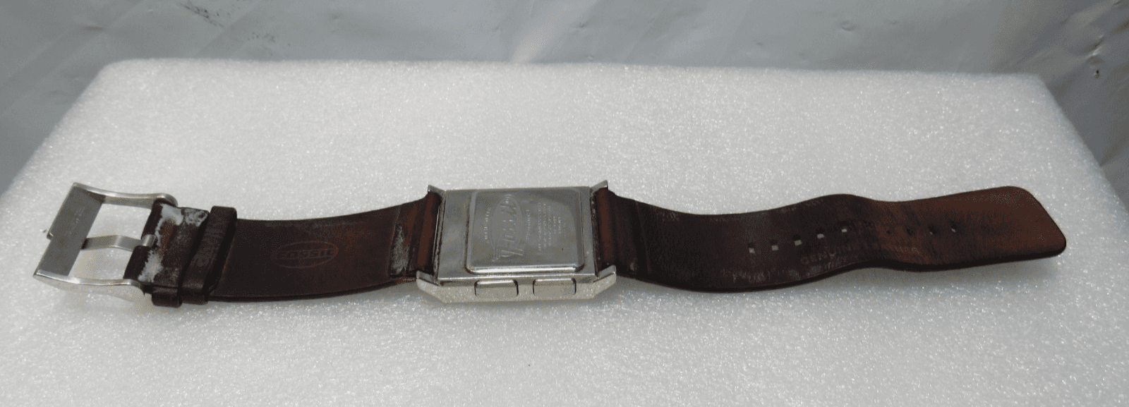 5 Vintage Mens Fossil / Seiko Wrist Watch Lot FS-4531 FS-4251 JR-9304 (i95j) - Thumbnail 12