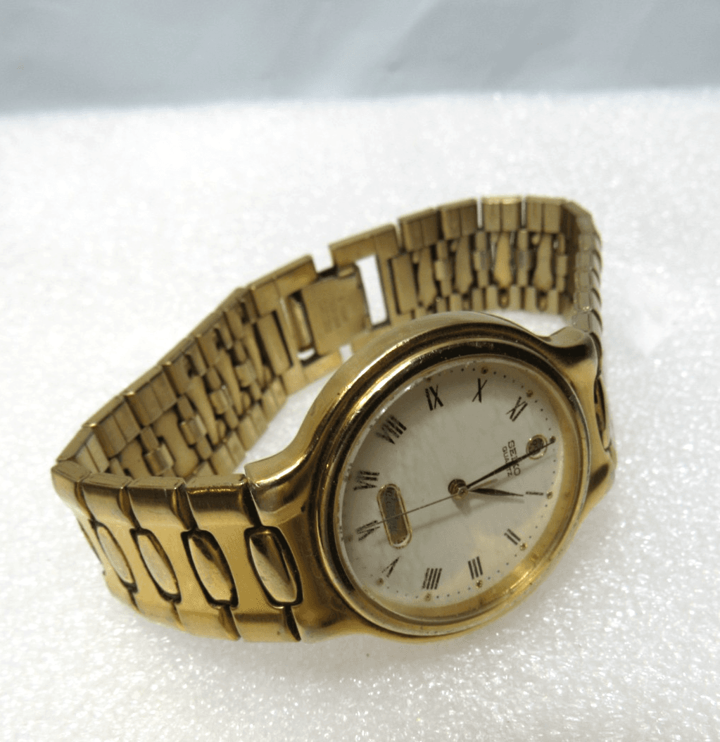 5 Vintage Mens Fossil / Seiko Wrist Watch Lot FS-4531 FS-4251 JR-9304 (i95j) - Thumbnail 21