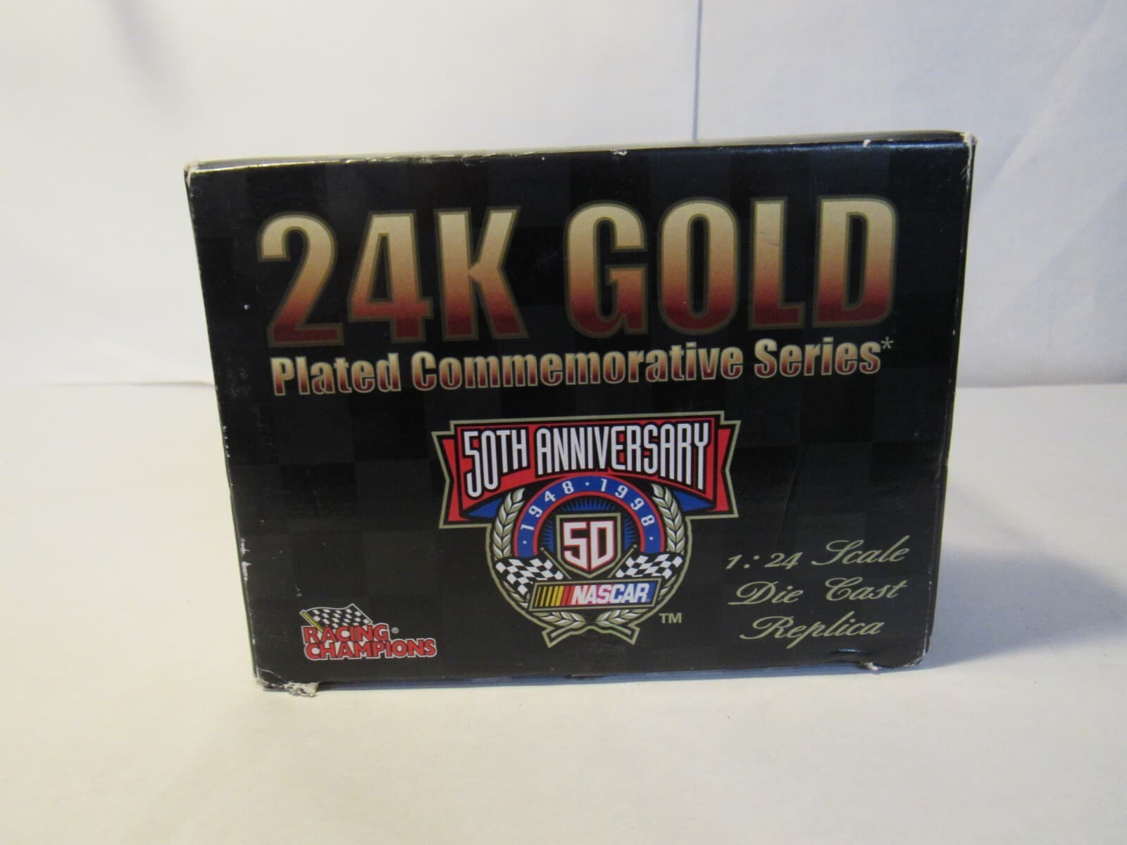 1998 #38 ELTON SAWYER BARBASOL RACING CHAMPIONS 1/24 24K Gold Series J53K - Thumbnail 6