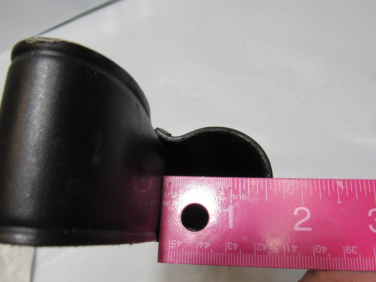Don Hume Plain Black Leather Police Duty Expandable Baton Holder (T67JJ) - Thumbnail 6