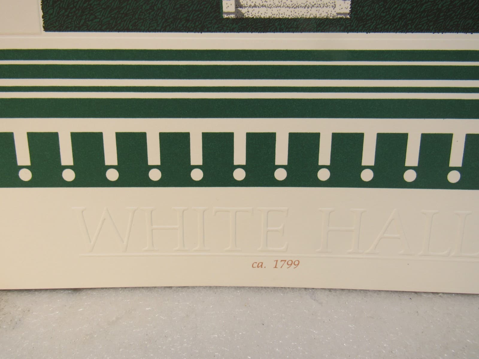Stephan Whittle Etched Prints “Liberyt Hall & White Hall ” Signed Numbered Y5J - Thumbnail 4