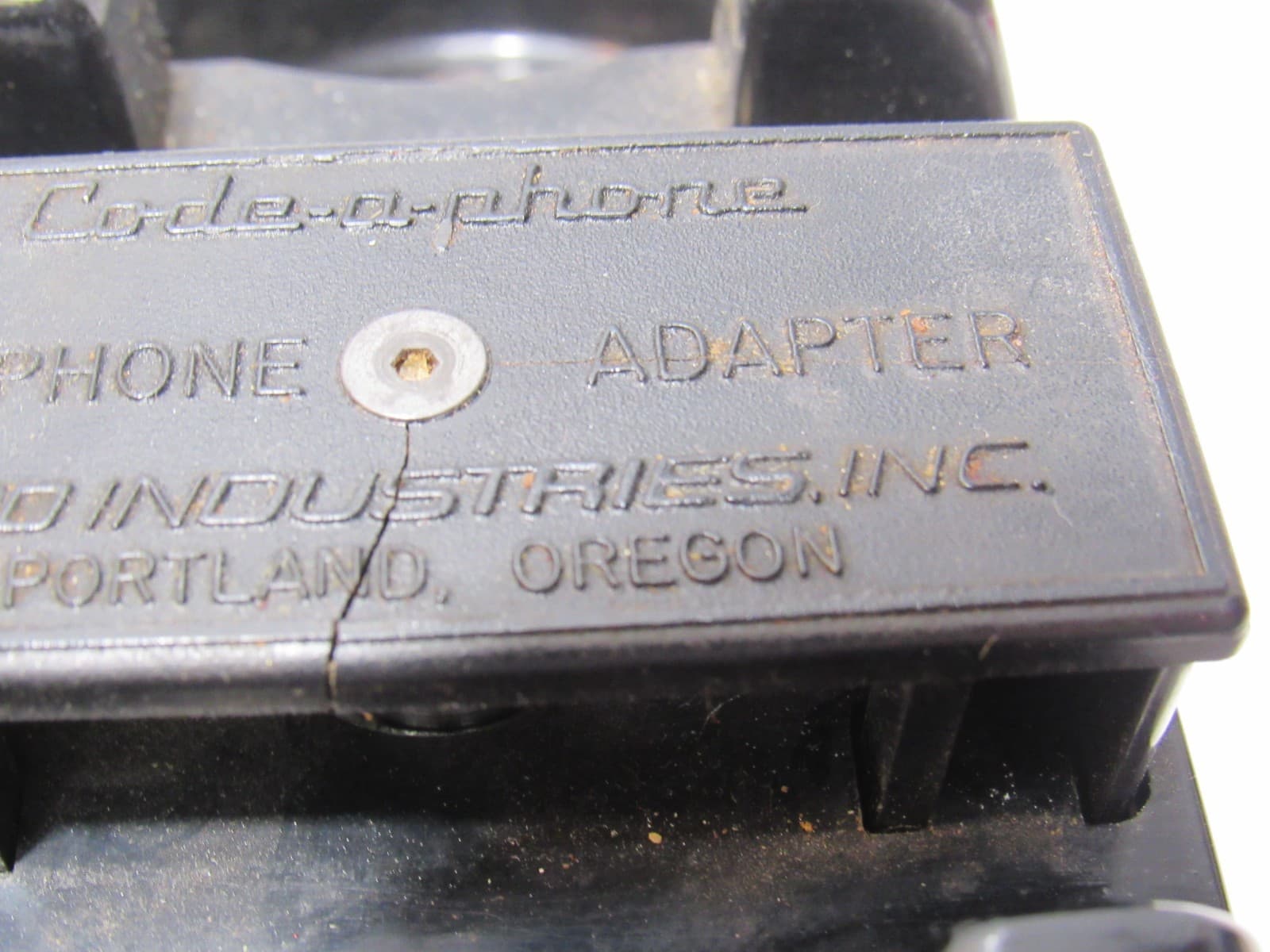 Vintage Code-a-Phone Telephone Adapter (U98JJ) - Thumbnail 3