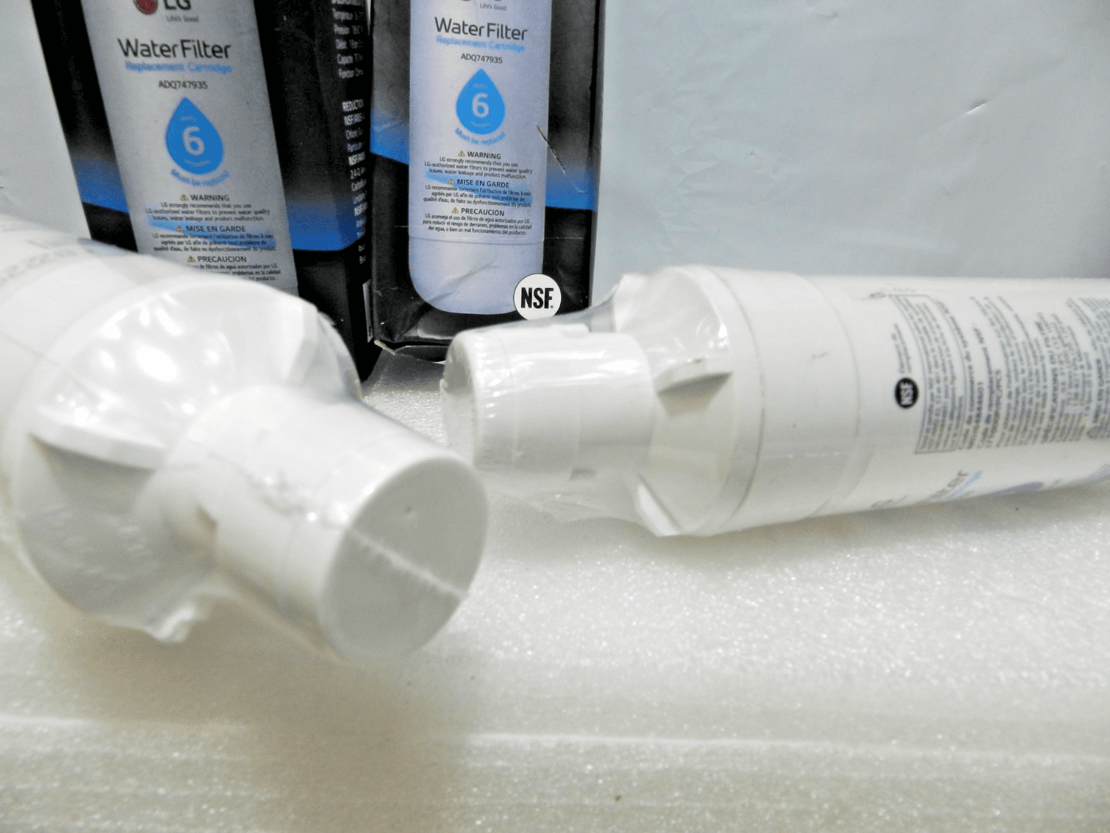 4 New Refresh Refrigerator Ice Water Filter For LG LT1000P ADQ747935 (M53K) - Thumbnail 4