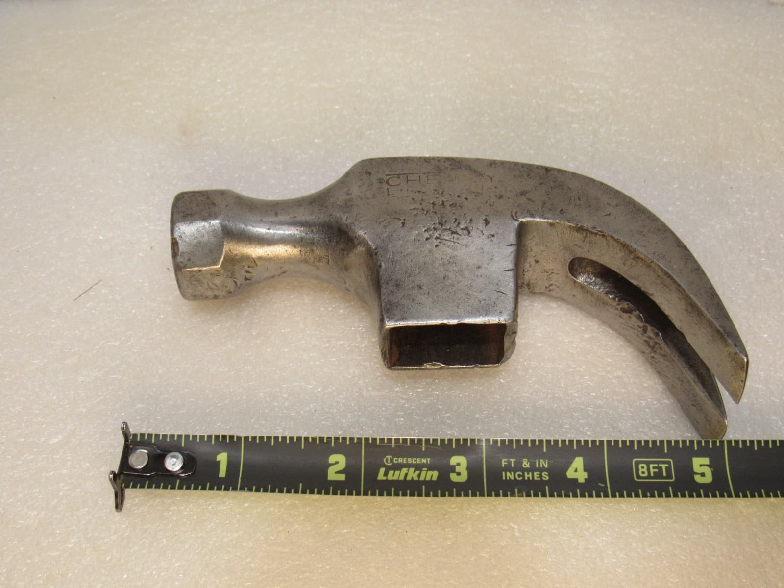 Vintage Cheney Nail Holding Curved Claw Hammer Head 1 lb. V5S - Thumbnail 8