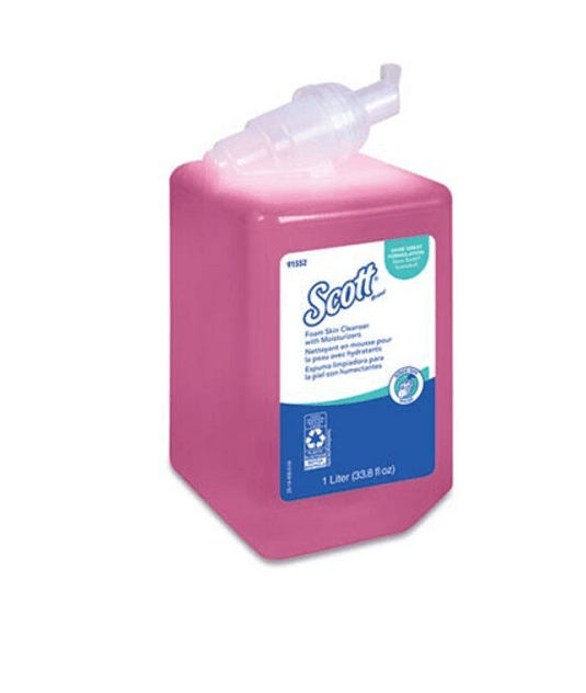 6 Refills Scott Pro Foam Hand Soap, 1000 mL, Light Floral 91552 P10K - Thumbnail 3