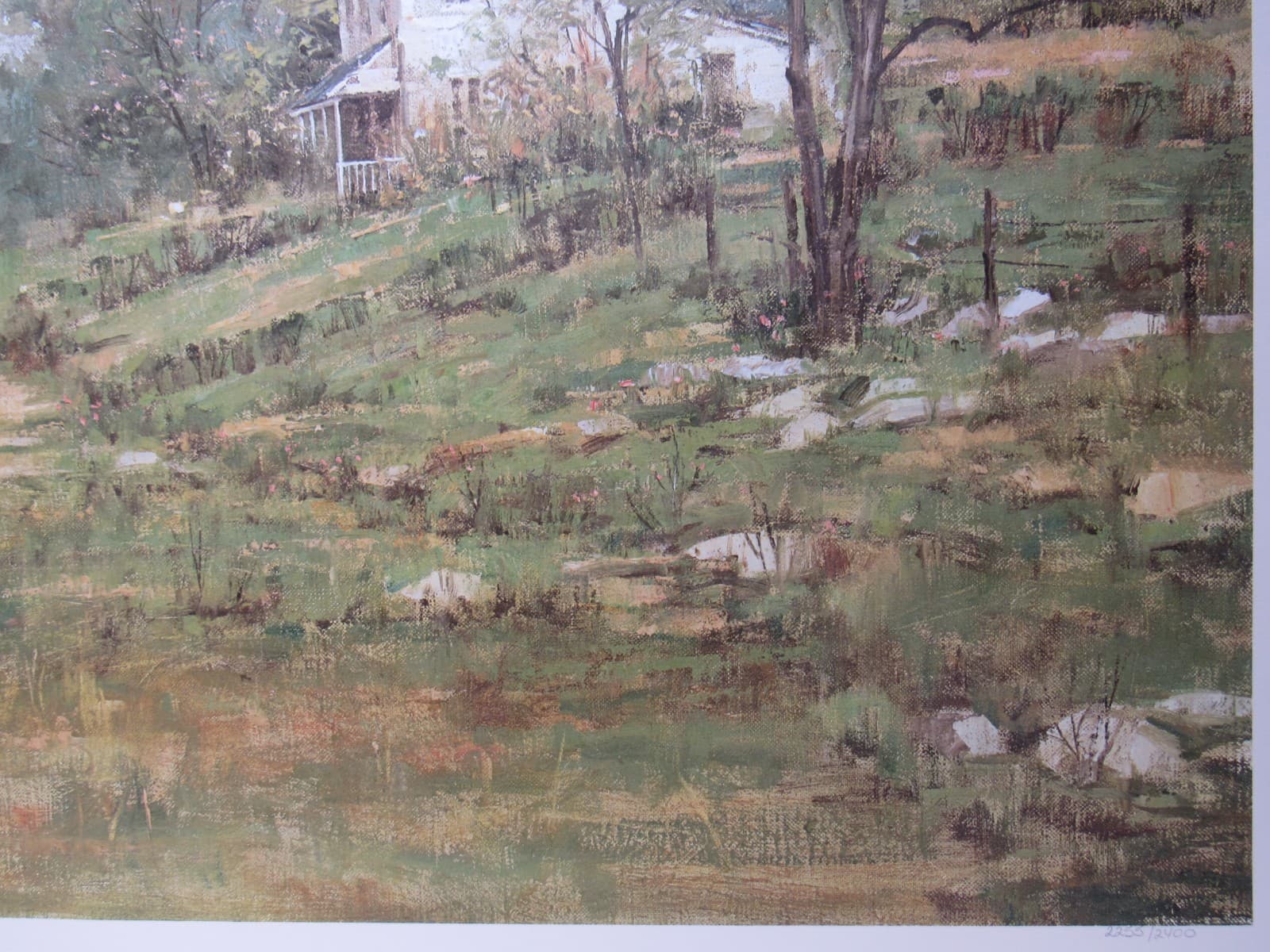 VTG Signed John Michael Carter Picture Art Print Taylor County May Kentucky Y7J - Thumbnail 6