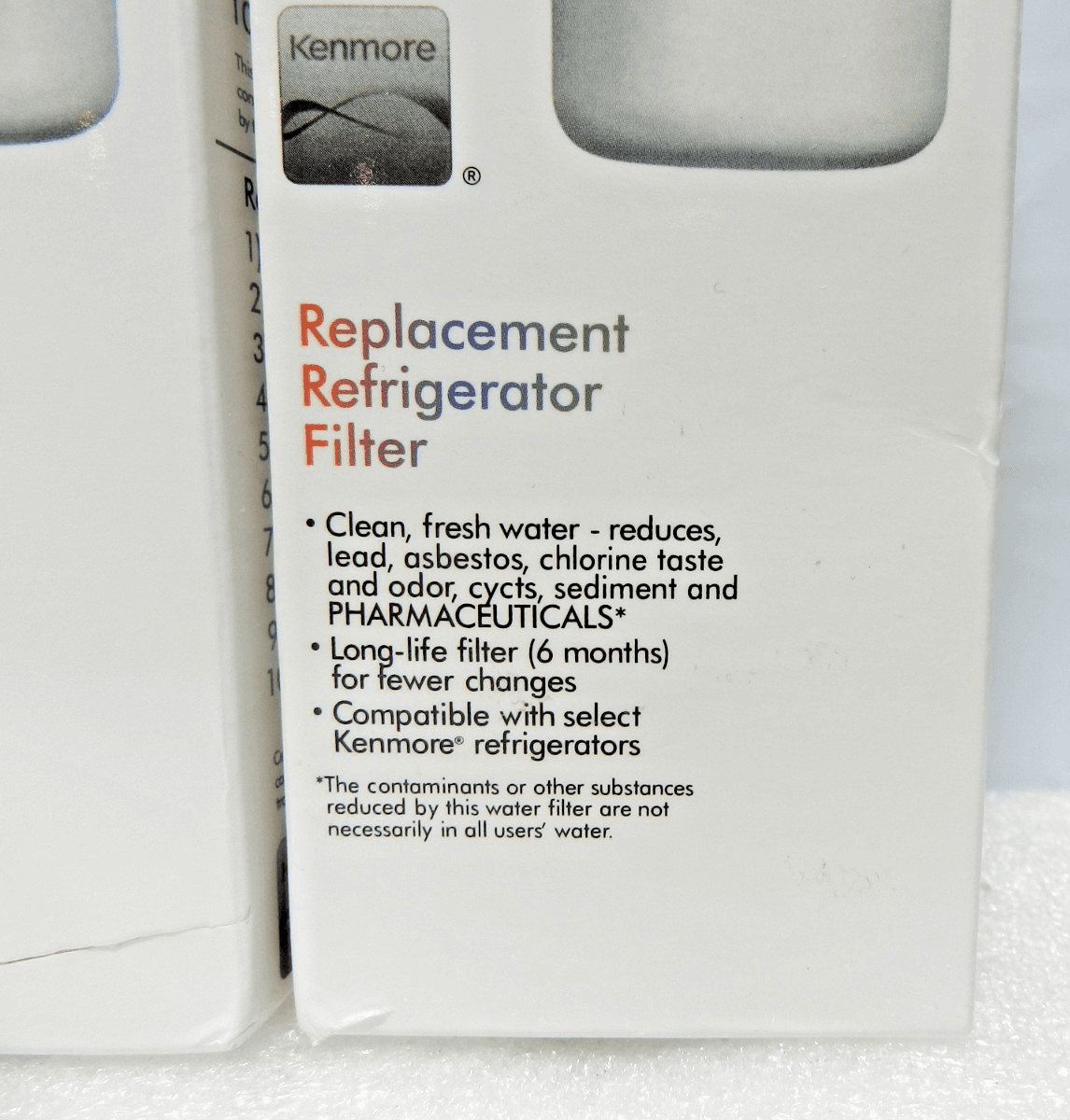 2 Pk Kenmore 9081 469081 46-9930 Replacement Refrigerator Ice Water Filter M54K - Thumbnail 3