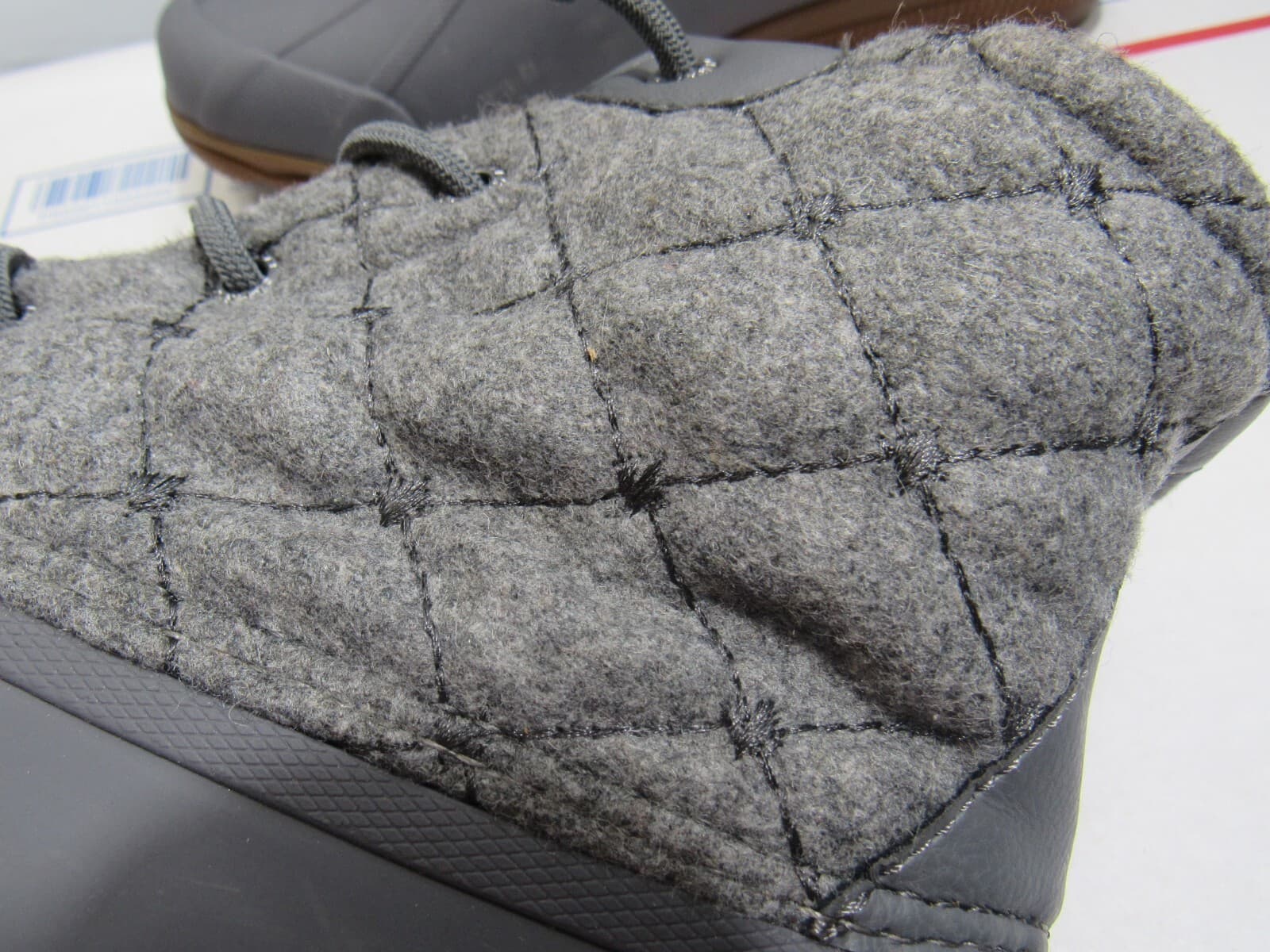 Sperry Women's Gulf Wool Quilt Duck Boot STS85656 Grey Sz 7.5 M (L9) - Thumbnail 6