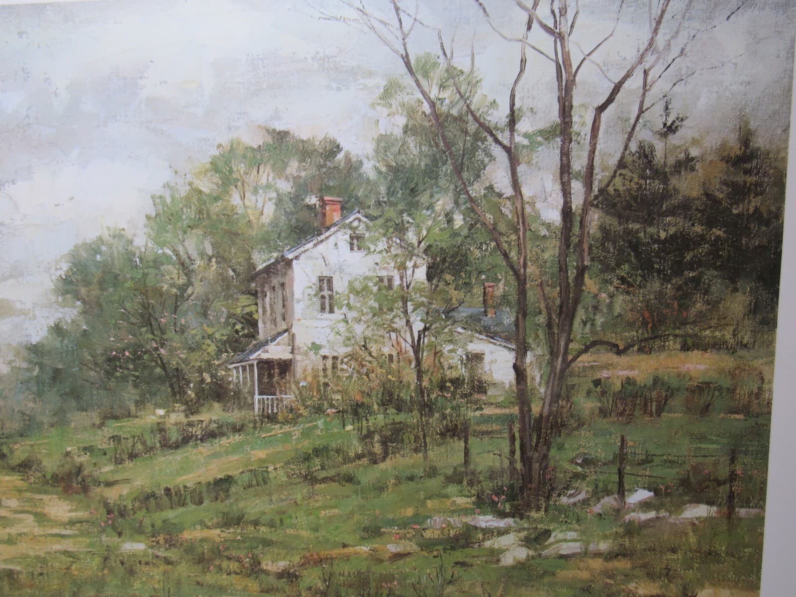 VTG Signed John Michael Carter Picture Art Print Taylor County May Kentucky Y7J - Thumbnail 5