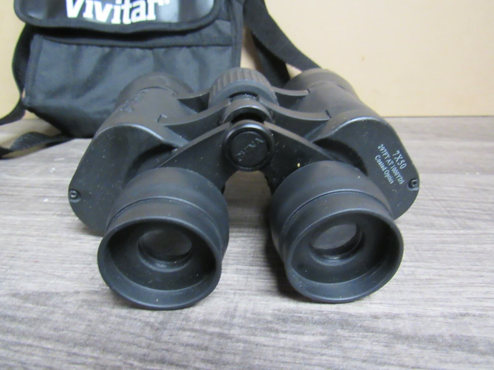 Vivitar Binoculars 7X50 Coated Optics 297 ft @1000 yds Concerts Sports Hunting K - Thumbnail 3