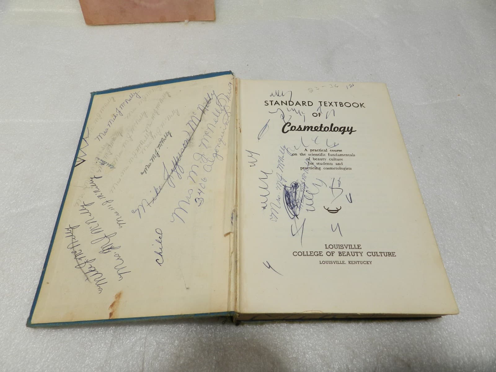 Standard Textbook of Cosmetology Professional Beauty College Hardcover 1958 C33K - Thumbnail 7