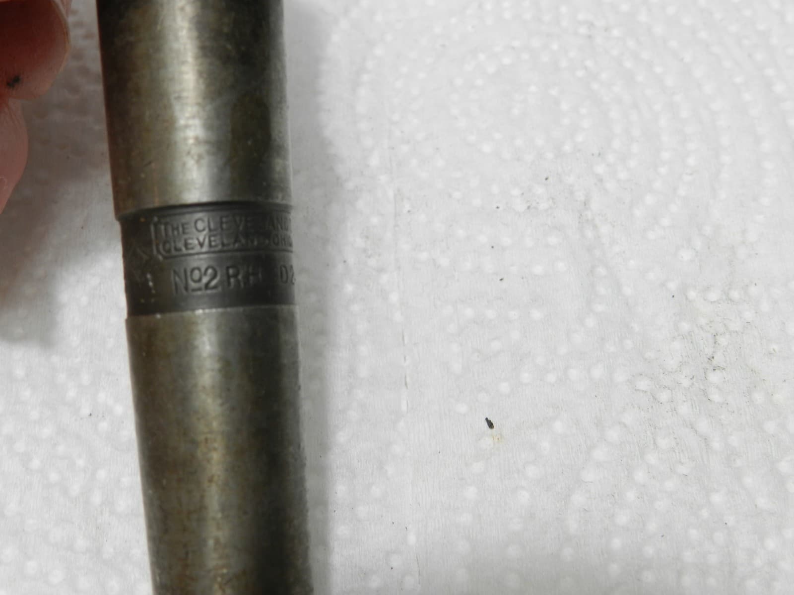 CLEVELAND #2 Spiral Fluted Pipe Reamer 5/8" HSS (C42JJ) - Thumbnail 2