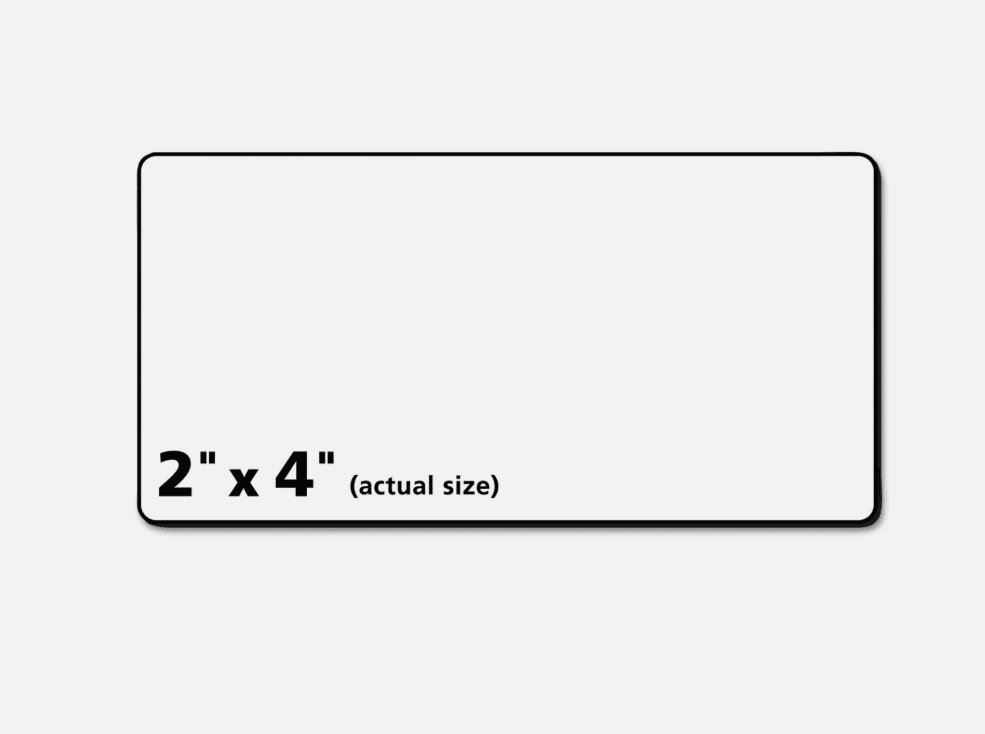 Avery Shipping Labels TrueBlock Technology Inkjet 2 x 4 White 250/Pack 8163 (S22 - Thumbnail 5