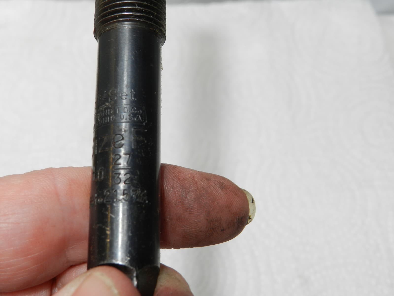 CLEVELAND Quick Set 25/32" - 27/32" Adjust. Blade Hand Reamer HSS Size F C40JJ - Thumbnail 5